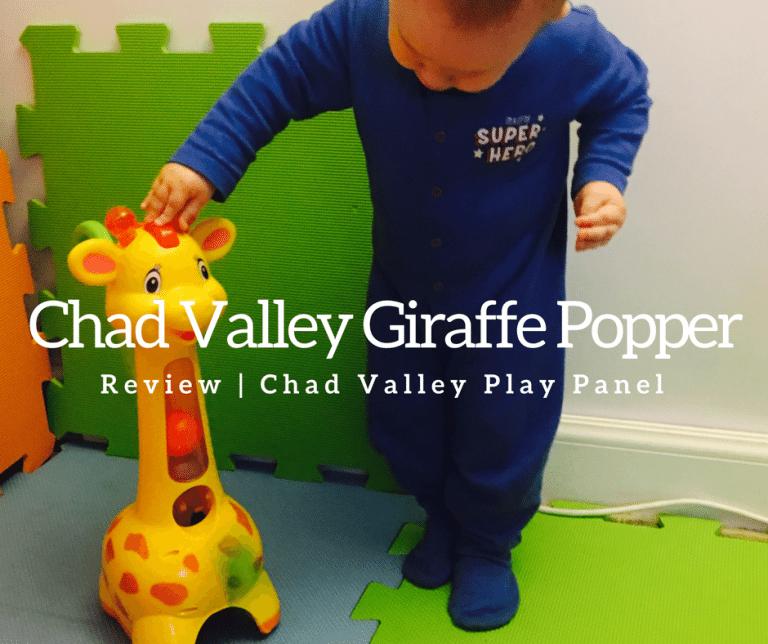 Review | Chad Valley Giraffe Popper | Mummy Mimi