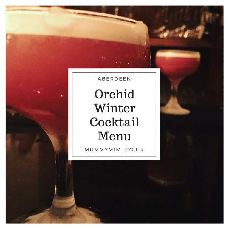 Aberdeen | Orchid Winter Cocktail Menu Preview | Mummy Mimi