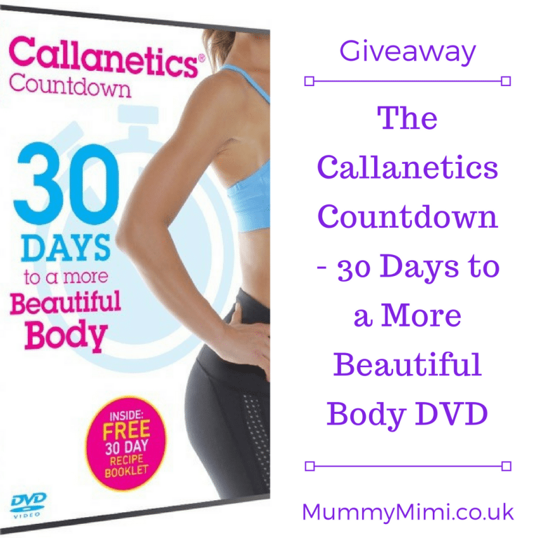 Giveaway | The Callanetics Countdown – 30 Days to a More Beautiful Body DVD | Mummy Mimi