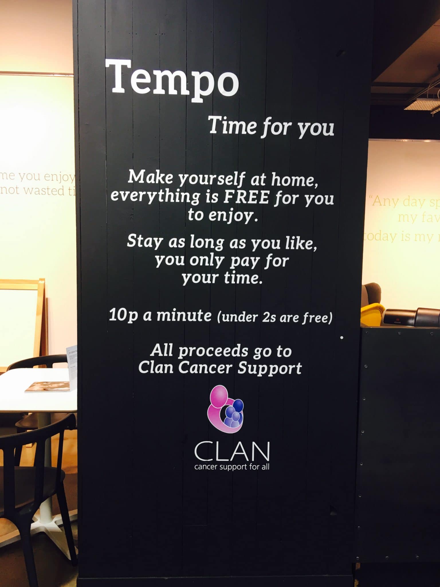 Tempo Aberdeen Clan Cancer Support