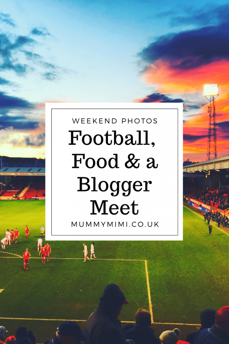 Weekend Photos | Football, Food & a Blogger Meet Up