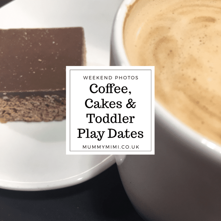 Weekend Photos | Coffee, Cakes & Toddler Play Dates