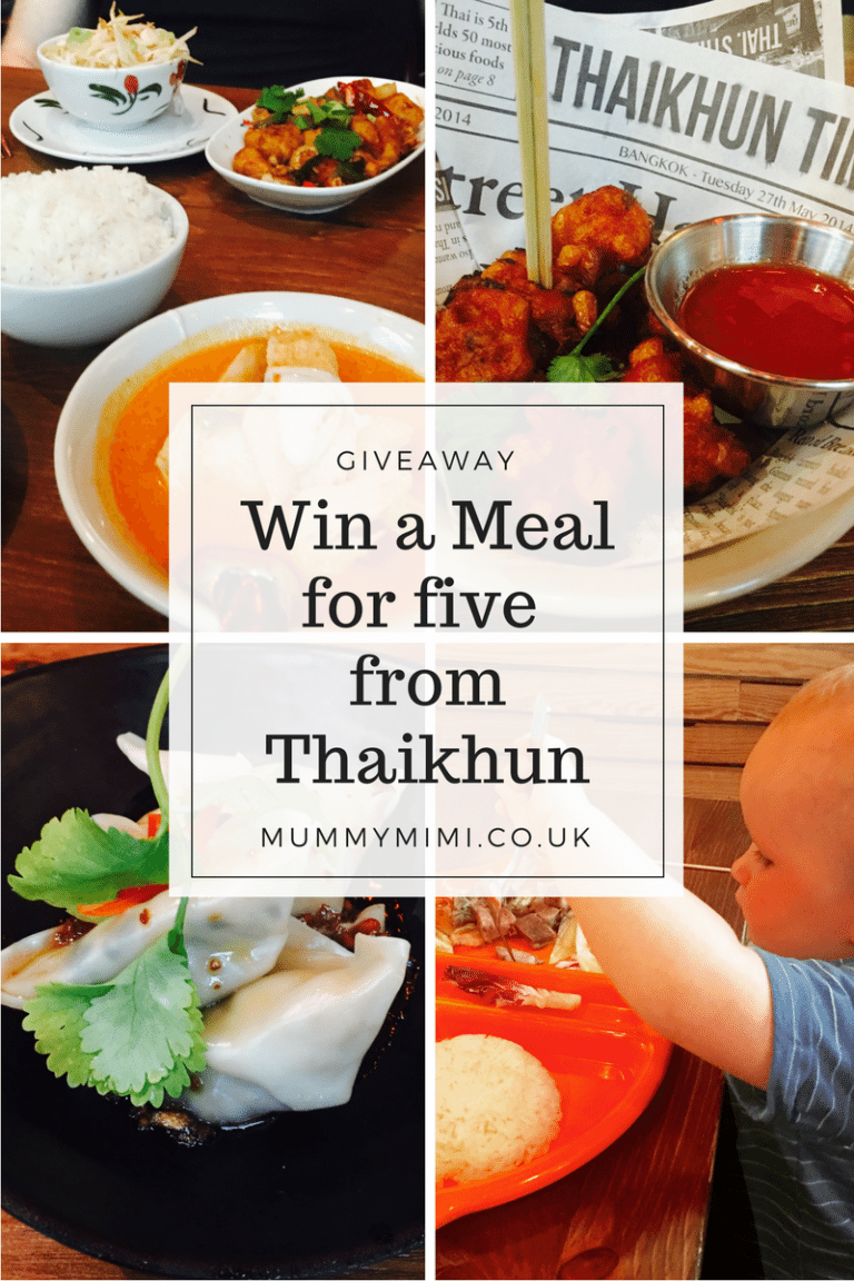 Giveaway | Win a Family Meal for 5 at Thaikhun