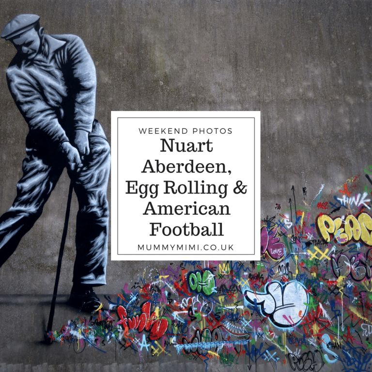 Weekend Photos - Nuart Aberdeen, Egg Rolling & American Football