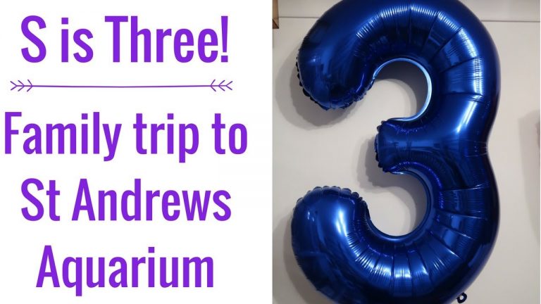 Vlog | S is Three!! | Family Day Trip to At Andrews Aquarium