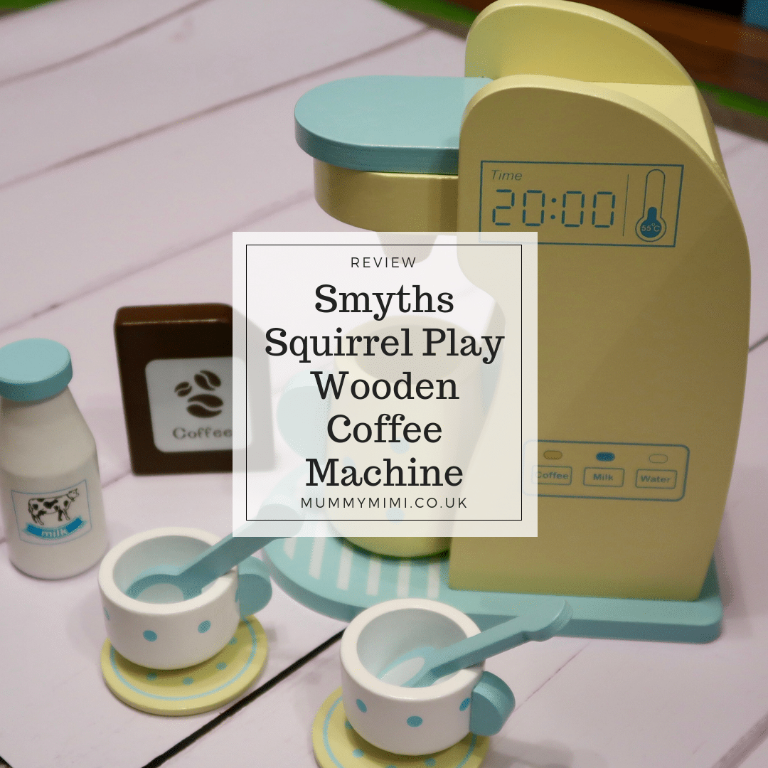 REVIEW: Squirrel Play Wooden Coffee Machine from Smyths